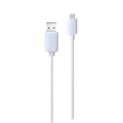 Charging Cable iXchange TYPE-C White 1m TU03 5A Charging Cable iXchange TYPE-C White 1m TU03 5A