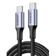 Charging Cable UGREEN US316 TYPE-C/TYPE-C Black 2m 70429 5A