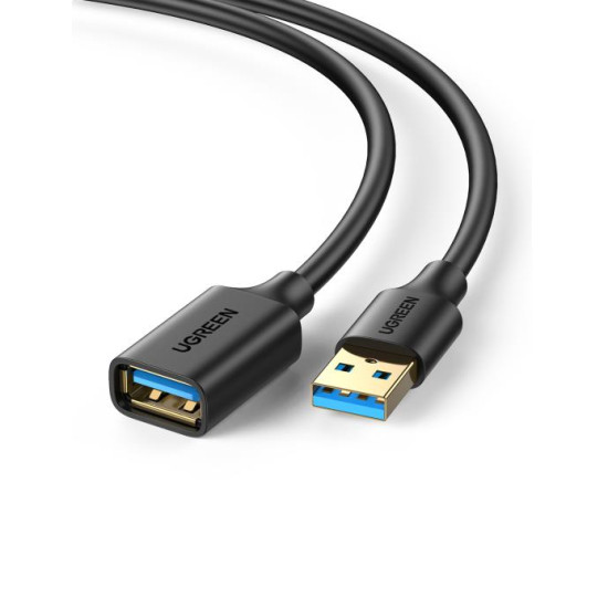 Cable USB 3.0 M/F 0,5m UGREEN US129 30125