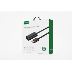 Cable USB Repeater 5m UGREEN US121 Black 10319