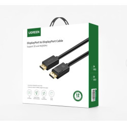 Cable DisplayPort 1.2 4K/30Hz 5m UGREEN DP102 Black 10213