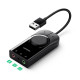Soundcard USB 2.0 UGREEN CM129 Black 40964