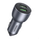 Car Charger UGREEN CD213 36W Dual USB QC3.0 Gray 10144