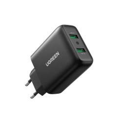 Charger UGREEN CD161 36W Dual QC3.0 Black 10216