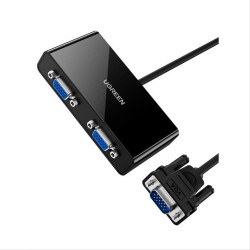 VGA Splitter 1pc-2Monitors 1920x1440/60HZ UGREEN 20918 VGA Splitter 1pc-2Monitors 1920x1440/60HZ UGREEN 20918
