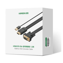 HDMI to VGA Converter/Cable w/o Audio UGREEN MM101 1,5m 30449 HDMI to VGA Converter/Cable w/o Audio UGREEN MM101 1,5m 30449