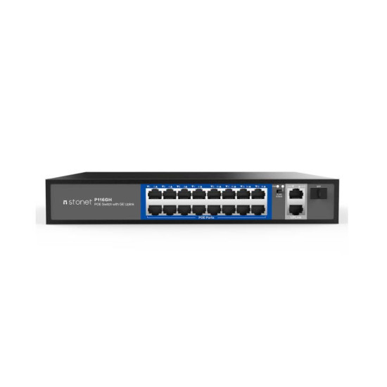 Fast Ethernet 18port Switch PoE Stonet P116GH Fast Ethernet 18port Switch PoE Stonet P116GH