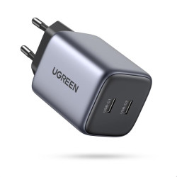 Charger GaN UGREEN CD294 45W Dual PD Space Gray 90573