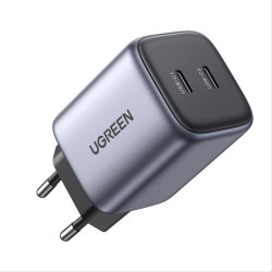 Charger GaN UGREEN CD294 45W Dual PD Space Gray 90573 Charger GaN UGREEN CD294 45W Dual PD Space Gray 90573