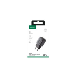 Charger GaN UGREEN CD318 20W PD Space Gray 90664