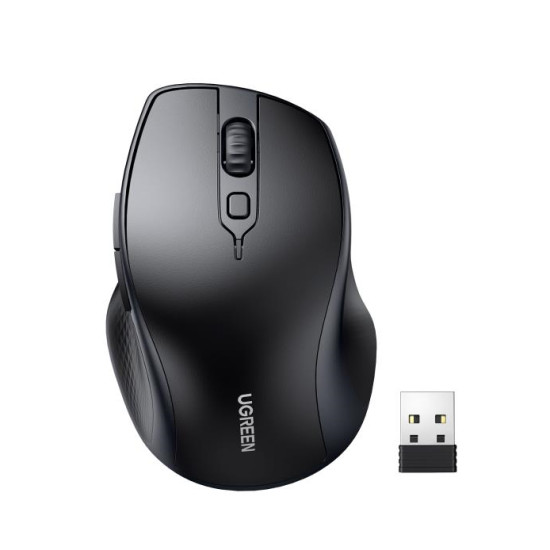 Mouse Wireless 2.4 GHz & Bluetooth UGREEN MU101 Black 90395