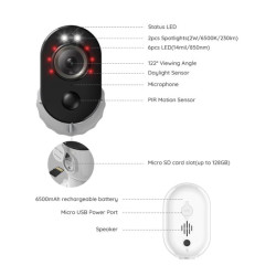 IP Camera Wi-Fi Reolink Argus 3 Pro 2K