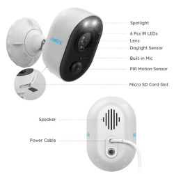 IP Camera Wi-Fi Reolink Lumus Full HD IP Camera Wi-Fi Reolink Lumus Full HD