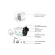 IP Camera POE Reolink RLC-510A 2K IP Camera POE Reolink RLC-510A 2K