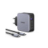 Charger GaN UGREEN CD289 140W Combo+Type C cable Black 90549