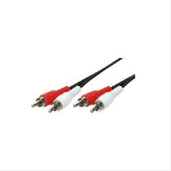 Cable Audio 2xRCA M/M 2.5m Logilink CA1039 Cable Audio 2xRCA M/M 2.5m Logilink CA1039