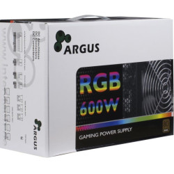 Psu ATX Inter-Tech  Argus RGB-600W 80+ Bronze