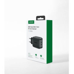 Charger UGREEN CD216 66W Dual PD Black 70867