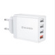 Charger WK 33W USBx4 QC3.0 White WP-U125