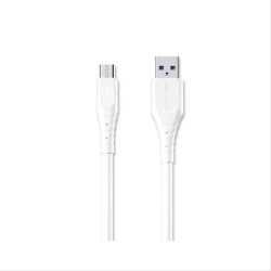 Charging Cable WK Micro Wargod White 2m WDC-152 6A Charging Cable WK Micro Wargod White 2m WDC-152 6A