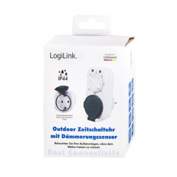 Outdoor Smart Socket with Timer and Twilight Sensor Logilink ET0013