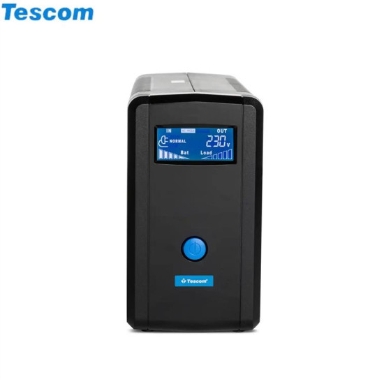 UPS 650VA TESCOM LEO PLUS LCD 650AP WITH USB PORT TOWER NEW UPS 650VA TESCOM LEO PLUS LCD 650AP WITH USB PORT TOWER NEW