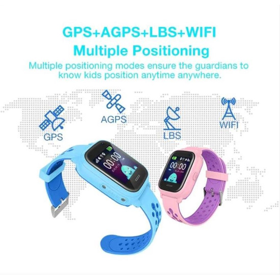 INTIME GPS smartwatch για παιδιά IT-055, 1.33", camera, 2G, IPX7, μπλε INTIME GPS smartwatch για παιδιά IT-055, 1.33", camera, 2G, IPX7, μπλε
