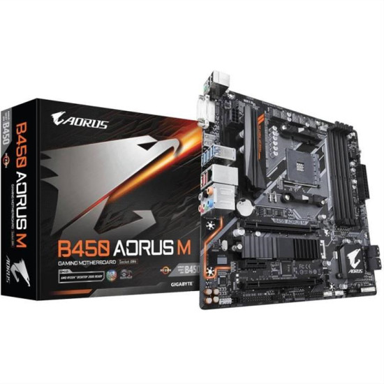 Μητρική Gigabyte B450 Aorus M (B450/DDR4/AM4)