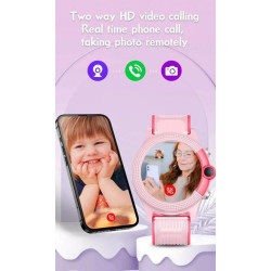 INTIME GPS smartwatch για παιδιά IT-052, 1.28", camera, 4G, IPX7, μπλε