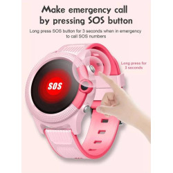 INTIME GPS smartwatch για παιδιά IT-052, 1.28", camera, 4G, IPX7, μπλε