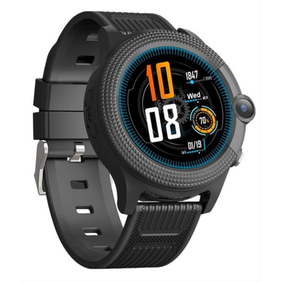 INTIME GPS smartwatch για παιδιά IT-051, 1.28", camera, 4G, IPX7, μαύρο