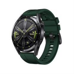Strap One silicone band strap bracelet bracelet for Huawei Watch GT 3 42 mm dark green