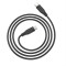 Acefast cable USB Type C - USB Type C 1.2m, 60W (20V / 3A) black (C3-03 black) Acefast cable USB Type C - USB Type C 1.2m, 60W (20V / 3A) black (C3-03 black)