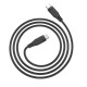 Acefast cable USB Type C - USB Type C 1.2m, 60W (20V / 3A) black (C3-03 black)