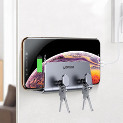 Ugreen metal wall mount for smartphone tablet black (LP193) Ugreen metal wall mount for smartphone tablet black (LP193)