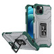 Crystal Ring Case Kickstand Tough Rugged Cover for iPhone 12 green Crystal Ring Case Kickstand Tough Rugged Cover for iPhone 12 green