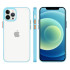 Milky Case silicone flexible translucent case for iPhone XS Max blue