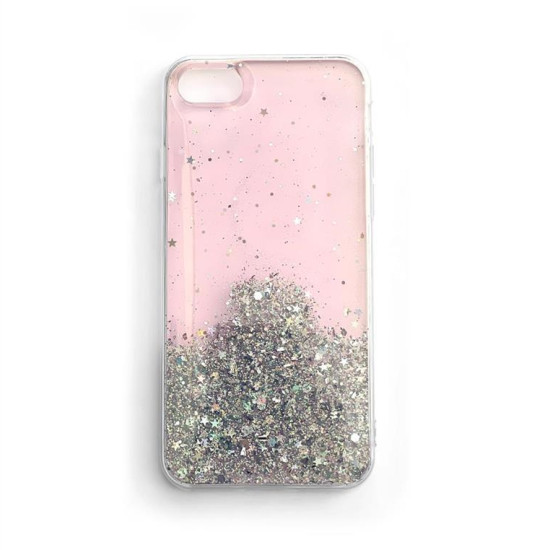 Wozinsky Star Glitter Shining Cover for iPhone 12 Pro Max pink Wozinsky Star Glitter Shining Cover for iPhone 12 Pro Max pink