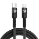 Wozinsky cable USB Type C - Lightning Power Delivery 18W 2m black (WUC-PD-CL2B)