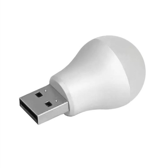 LED bulb to USB white light 1W 6500K