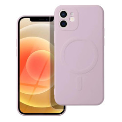 Silicone Mag Cover case for IPHONE 12 pink