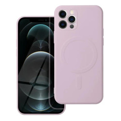 Silicone Mag Cover case for IPHONE 12 PRO MAX pink