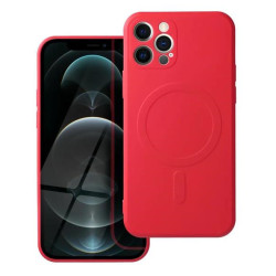 Silicone Mag Cover case for IPHONE 12 PRO red