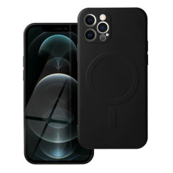 Silicone Mag Cover case for IPHONE 12 PRO black