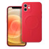 Silicone Mag Cover case for IPHONE 12 red