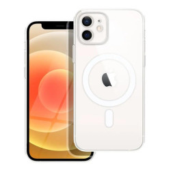 Clear Mag Cover case with camera protection for IPHONE 12