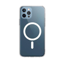 Clear Mag Cover case with camera protection for IPHONE 12 Clear Mag Cover case with camera protection for IPHONE 12