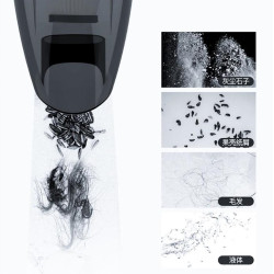 XO car vacum cleaner CZ001A black wired