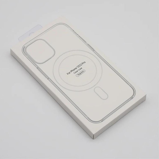 FOR IPHONE 12/12 PRO MAGNETIC CLEAR CASE