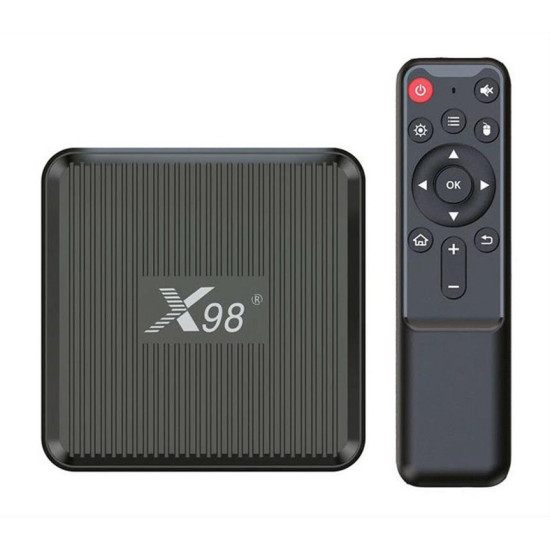 TV Box X98Q, 4K, S905W2, 2/16GB, Wi-Fi 2.4/5GHz, Android 11 TV Box X98Q, 4K, S905W2, 2/16GB, Wi-Fi 2.4/5GHz, Android 11